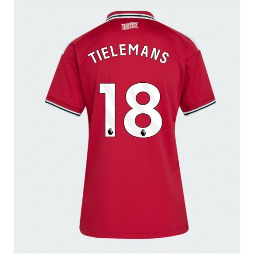 Manchester United Youri Tielemans #18 Kotipaita Naiset 2026-27 Lyhythihainen